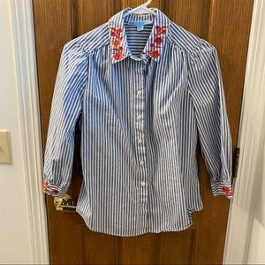 Draper James Button Up Top